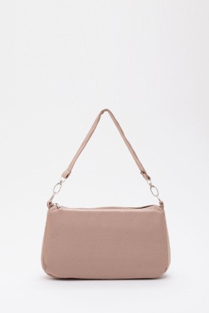 Vizon U16 Günlük Spor Kanvas Kumaş Baget Kadın El Ve Omuz Çantası U:23 E:16 G:7